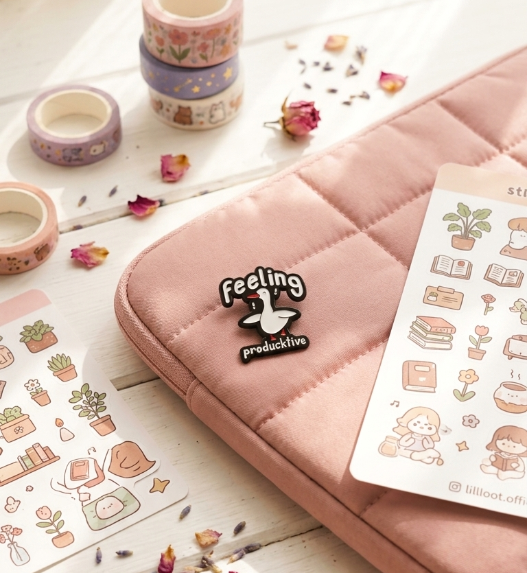 Feeling Productive Pin