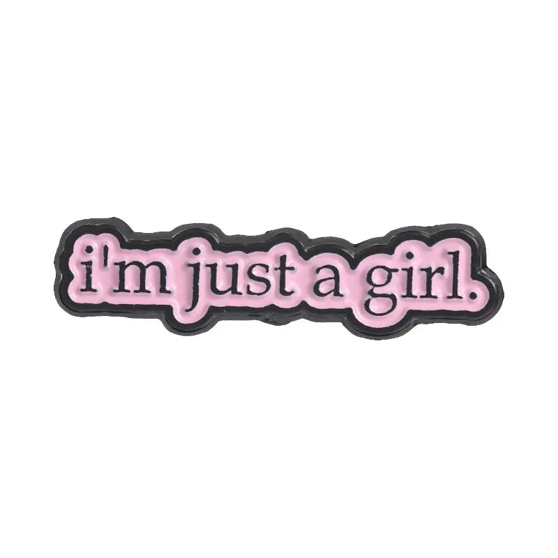 Lil Girl Math Pin