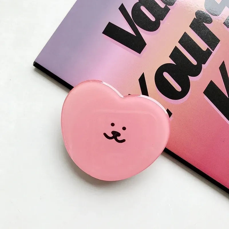 Pink Heart Pal Phone Holder