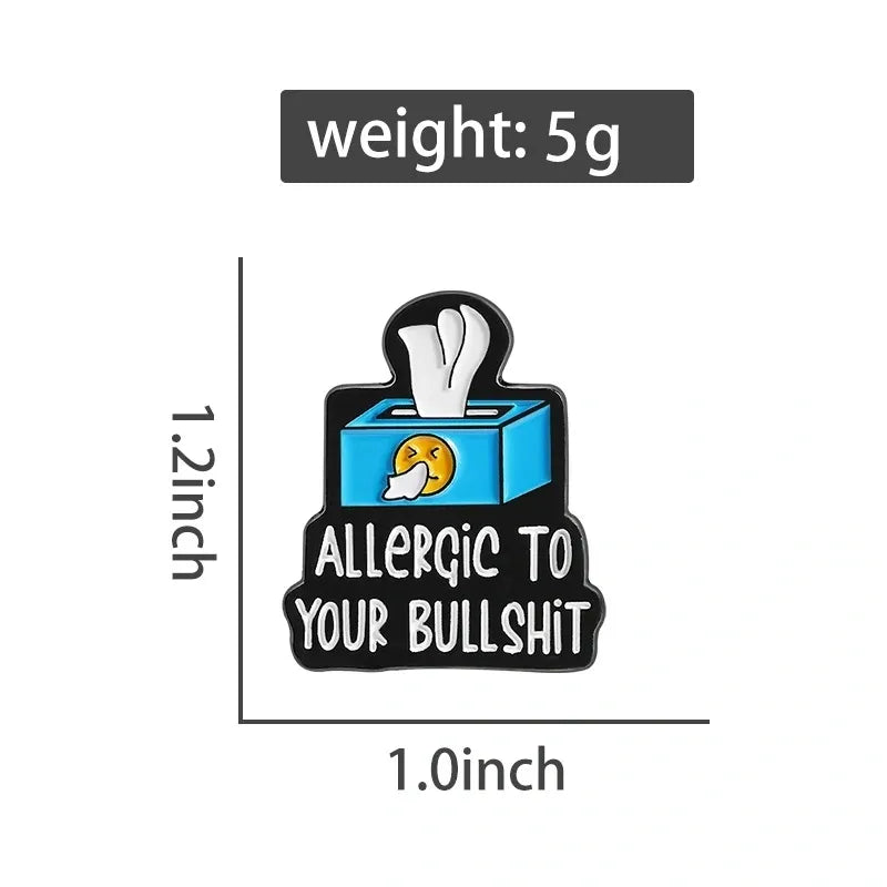Lil Allergic Pin