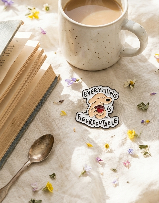 Lil Figure-It-Out Pin