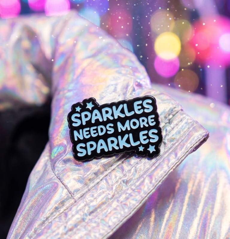 Lil SparkleBoost Pin