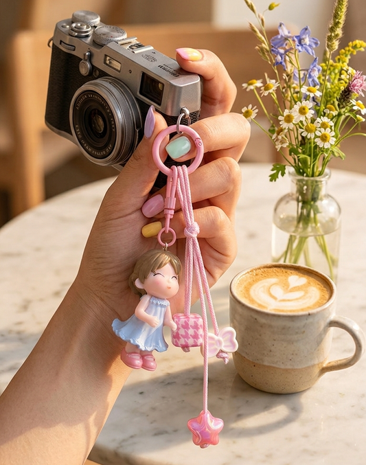 Lil Pink Girl Charm