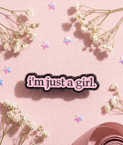 Lil Girl Math Pin