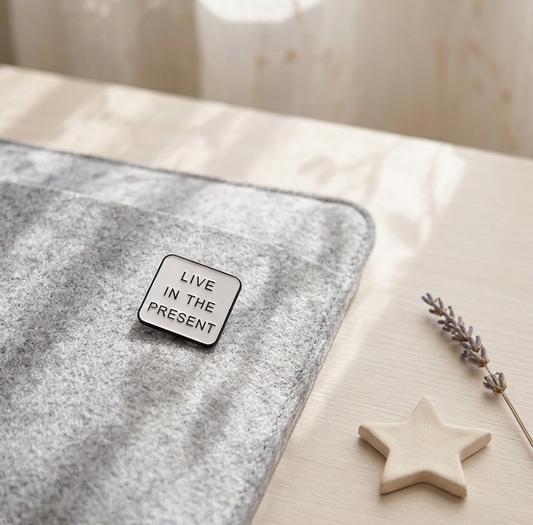 Lil Live in the Present Pin