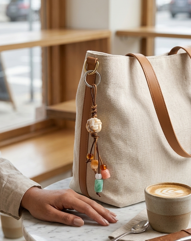 Lil Grounded Bag Charm