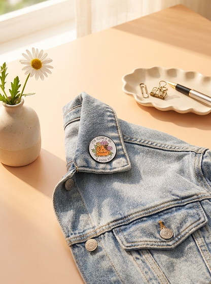 Lil Guinea Bloom Pin