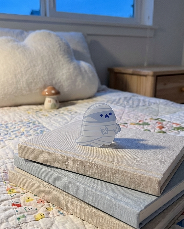 Shy Ghost Phone Holder