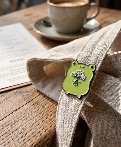 Lil Flower Frogo Pin