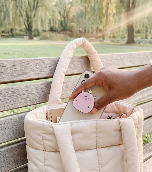 Blush Pig Phone Holder