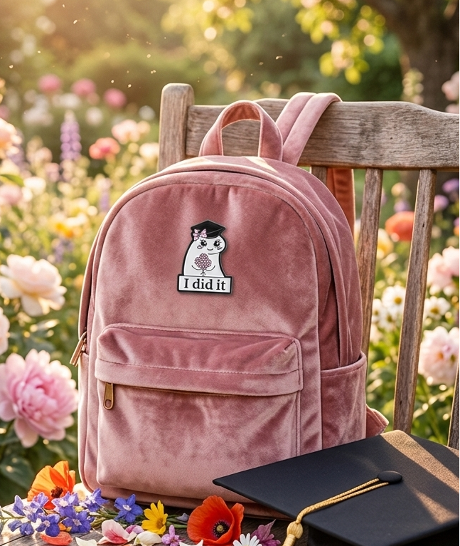 Lil Graduate Ghost Pin