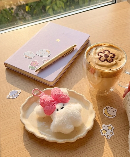 Bow Bunny Plush Charm