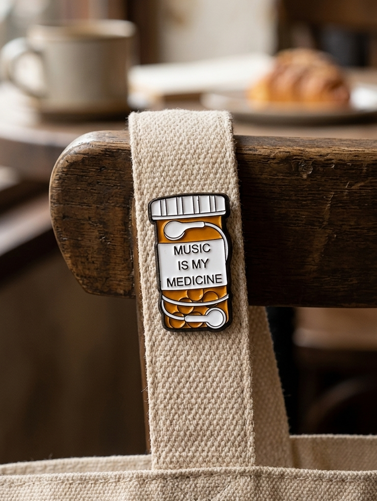 Lil Melody Meds Pin