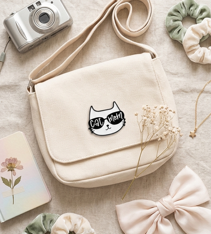 Lil Cat Mama Pin