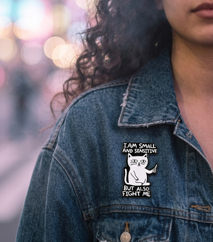 Lil Sensitive Fighter Pin