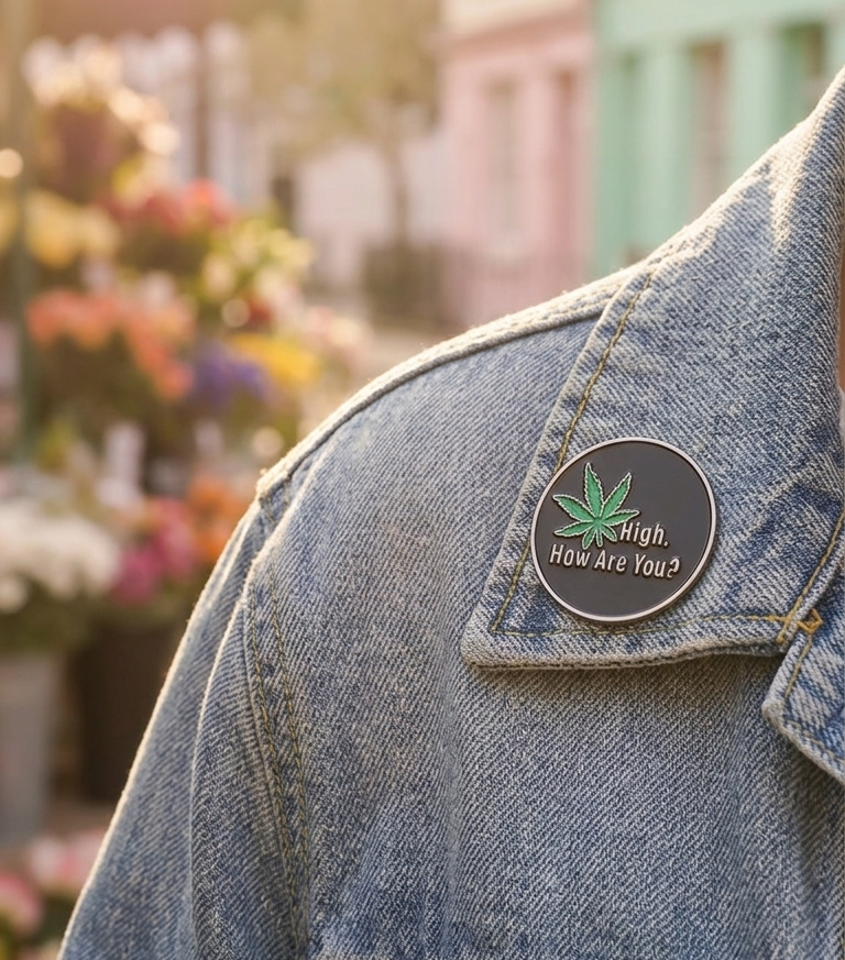 Lil High Vibes Pin