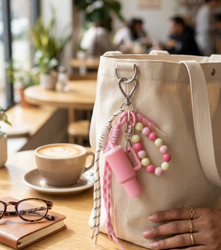 Lil Tumbly Bag Charm