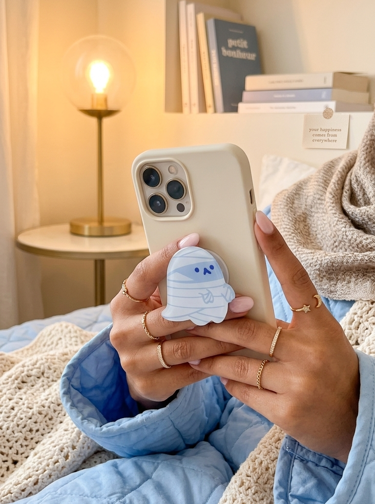 Shy Ghost Phone Holder