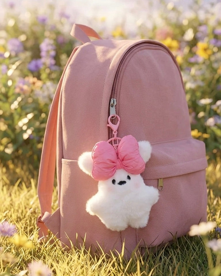 Bow Bunny Plush Charm