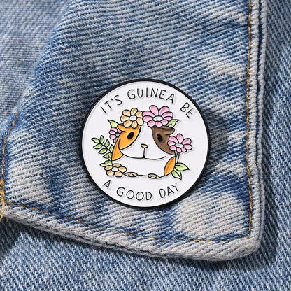 Lil Guinea Bloom Pin