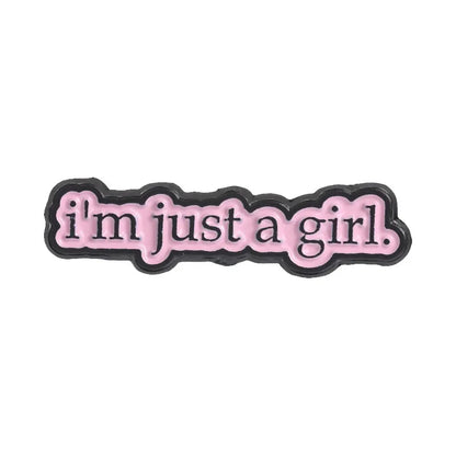 Lil Girl Math Pin