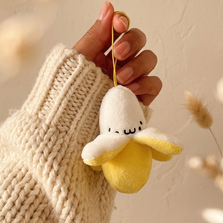 Banana Buddy Plush Charm