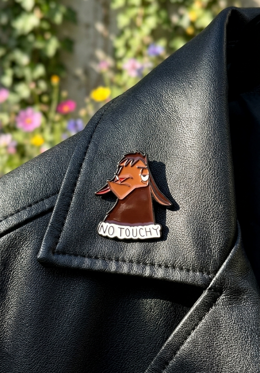 Lil No Touchy Pin