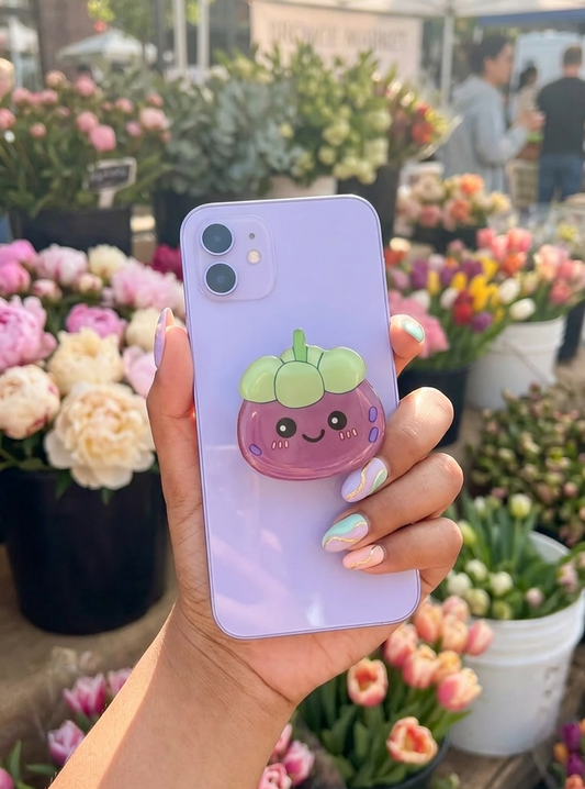 Mangosteen Giggles Phone Holder