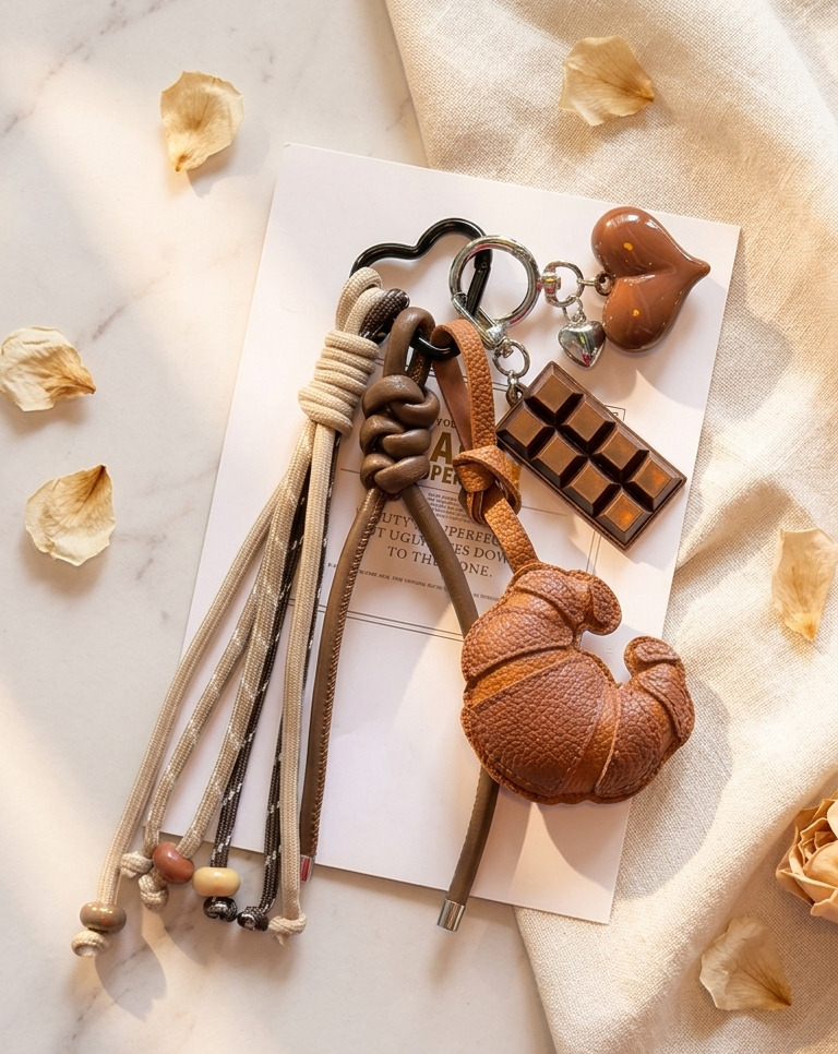 Lil Croissant Crush Bag Charm