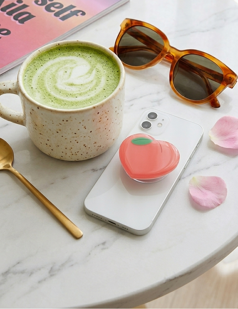 Peachy Mood Phone Holder