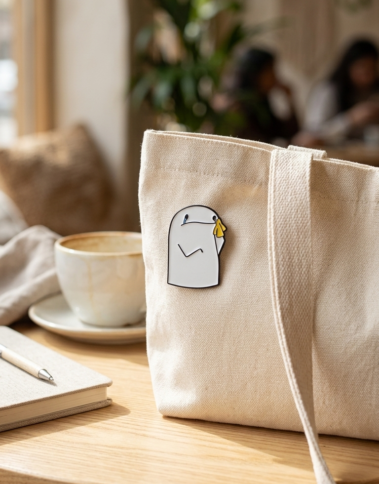 Lil Crying in Public Pin