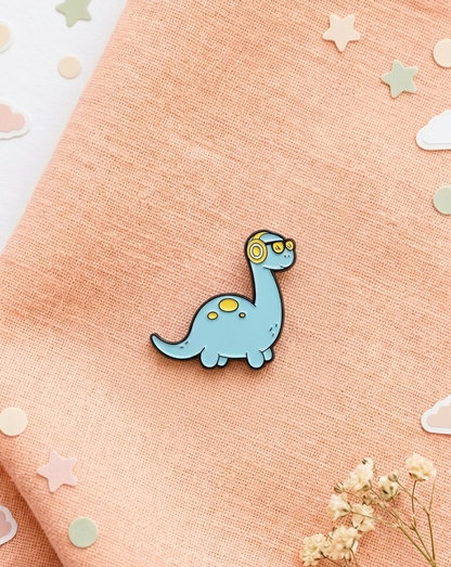 Lil Nerdosaur Pin