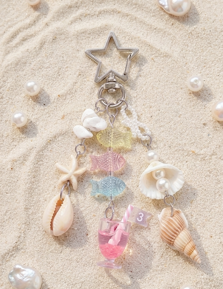 Mermaid Mocktail Charm