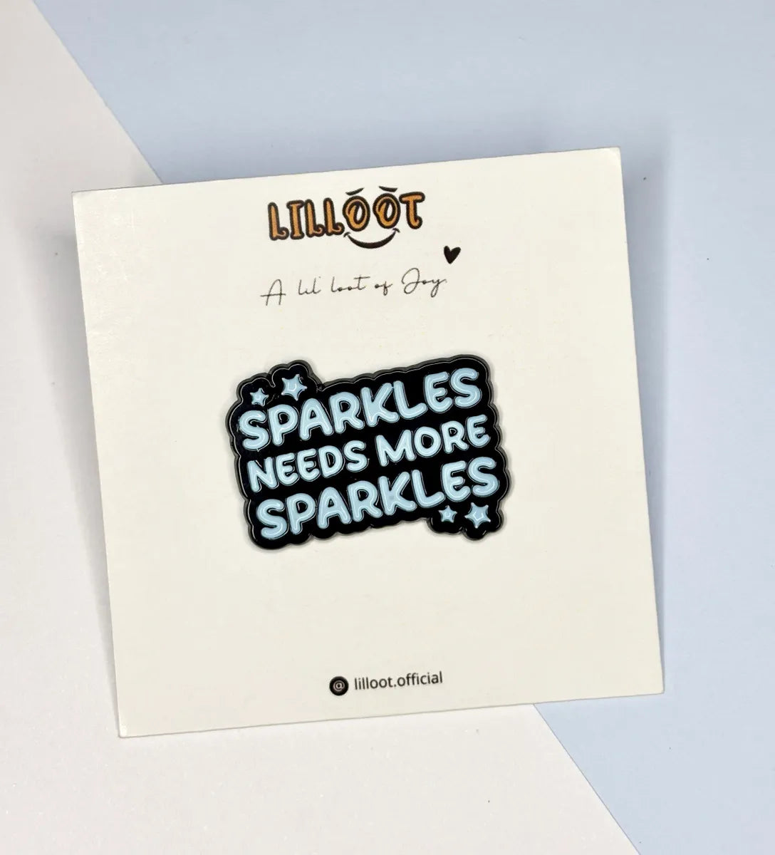 Lil SparkleBoost Pin