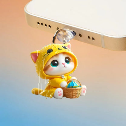 Lil Raincoat Kitty Dust Plug