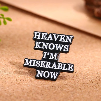 Lil Misery Club Pin