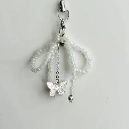 Pearl Flutter Phone Charm