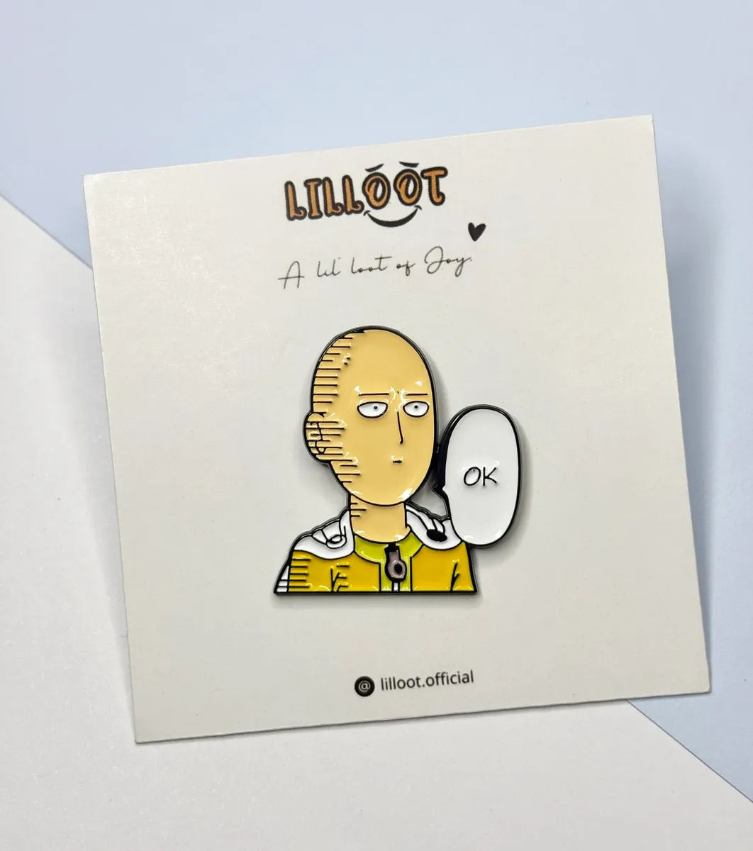 Lil OK Mood Pin