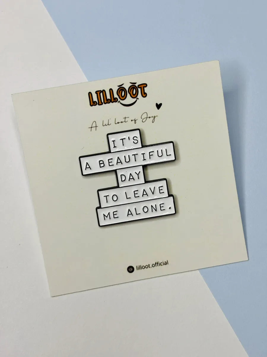 Lil Boundaries Pin