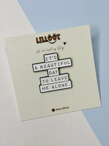 Lil Boundaries Pin