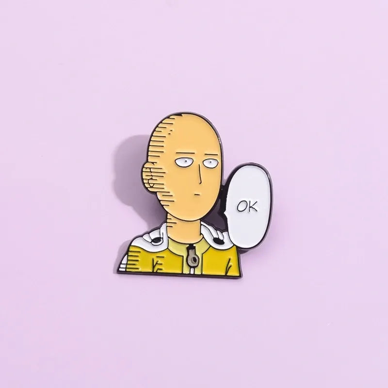 Lil OK Mood Pin