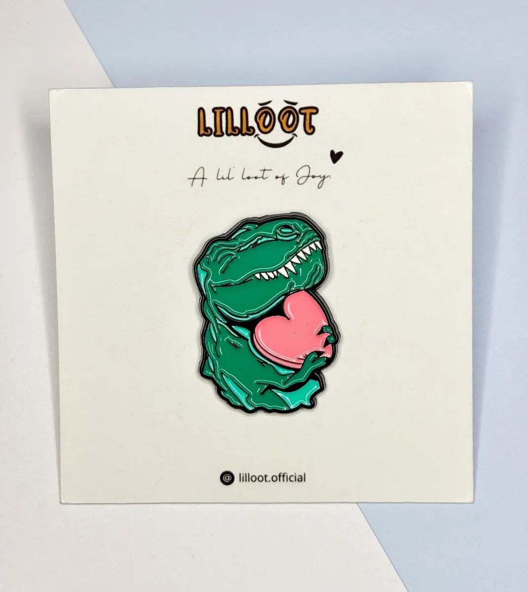 Lil Heartosaur Pin