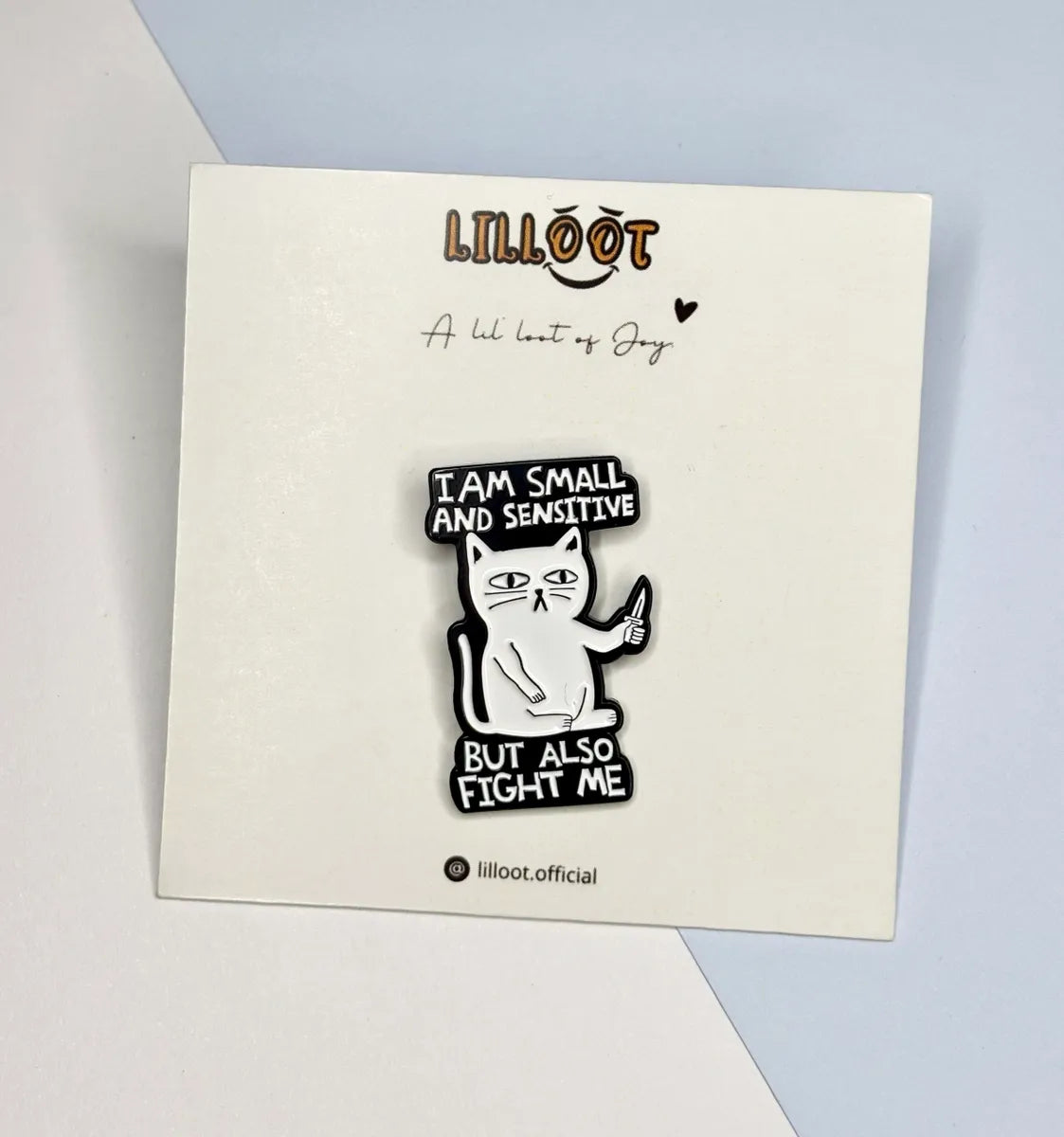 Lil Sensitive Fighter Pin