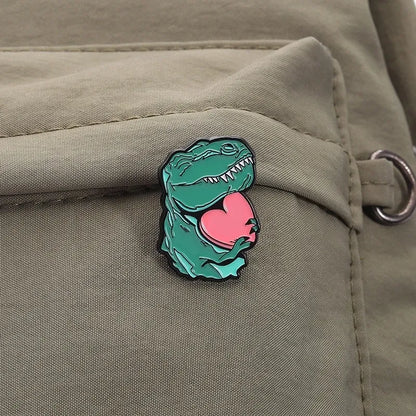 Lil Heartosaur Pin