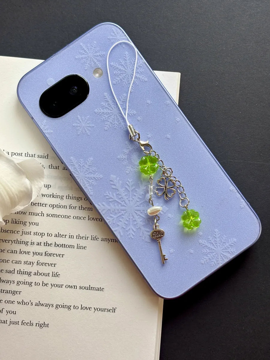 Lucky Key Phone Charm